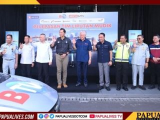 Jasa Raharja Hadiri Pelepasan Tim Liputan Mudik B-Universe 2026, Dukung Informasi Publik yang Akurat dan Keselamatan Berkendara selama Idulfitri 2026
