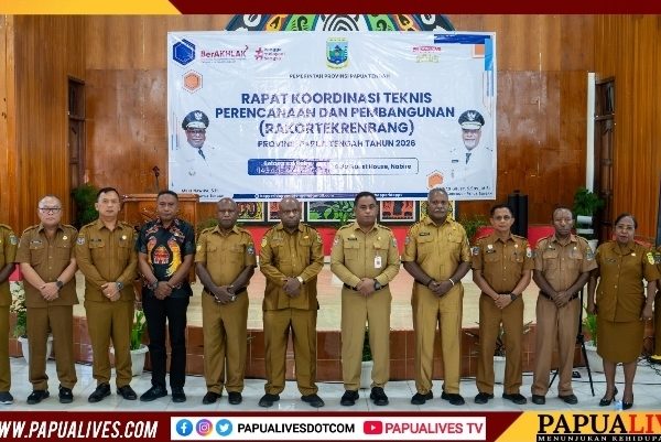Buka Rakortekrenbang 2026, Pemprov Papua Tengah Selaraskan Perencanaan Menuju RKPD 2027