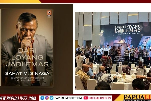 Sahat M Sinaga Launching Buku “Dari Loyang Jadi Emas”