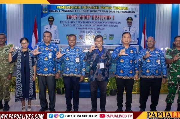 FGD RPPLH Digelar, Pemprov Papua Tengah Siapkan Payung Hukum Lingkungan