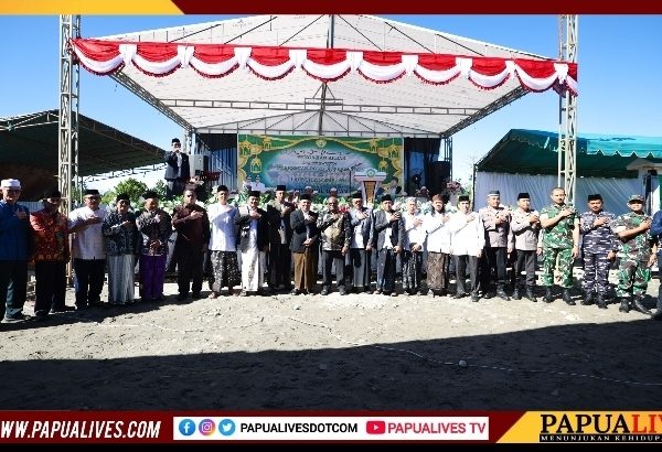 Gubernur Papua Tengah Resmikan Pondok Pesantren Riyadhul Qur’an, Dukung Pendidikan Berbasis Agama