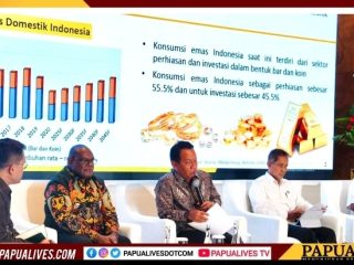 Forum Indonesia Emas 2045, Gubernur Meki Nawipa Tegaskan Legalitas Tambang Rakyat Perkuat Moneter RI