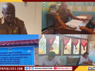 SLB Petra Nabire Gelar Penilaian Sumatif Akhir Jenjang SDLB dan SMPLB Tahun Ajaran 2025/2026