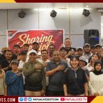 Pererat Sinergitas, Kapolda Papua Tengah Jermias Rontini Gelar Dialog Santai dengan Wartawan di Nabire