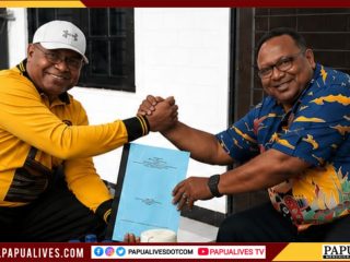 Bahas Keamanan Berbasis Adat, Wakil Ketua DPR Papua Tengah John Gobai Temui Kapolda Jermias Rontini