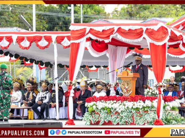 Peringatan Hari Lahir Pancasila, Gubernur Meki Nawipa: Jadikan Pancasila sebagai Ideologi yang Hidup