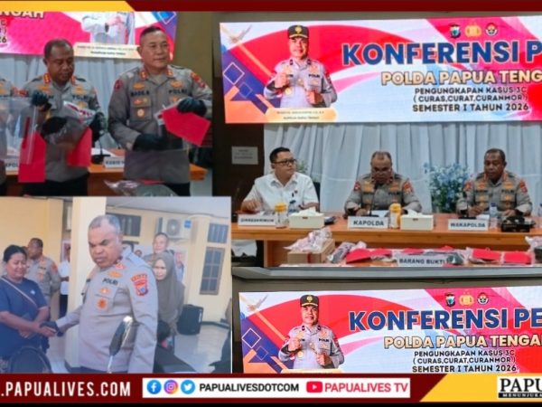 Dominasi Kasus Begal dan Curanmor, Polda Papua Tengah Ungkap Puluhan Kasus C3 Selama Lima Bulan Pertama 2026
