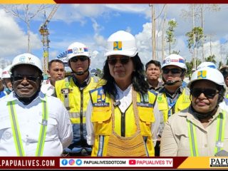 Wamendagri Ribka Haluk Tinjau Pusat Pemerintahan Papua Tengah, Apresiasi Progres Permanen