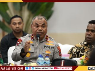 Kapolda Papua Tengah Jermias Rontini: Polri Siap Kawal dan Amankan Pembangunan Infrastruktur
