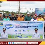 Peringati HLH Sedunia 2026, Pemprov Papua Tengah Kumpulkan 4,1 Ton Sampah dalam Aksi Massal di Nabire