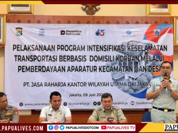 Tekan Angka Kecelakaan, Jasa Raharja DKI Bersama Satlantas Jakut dan RS Hermina Gelar Safety Campaign di Cilincing