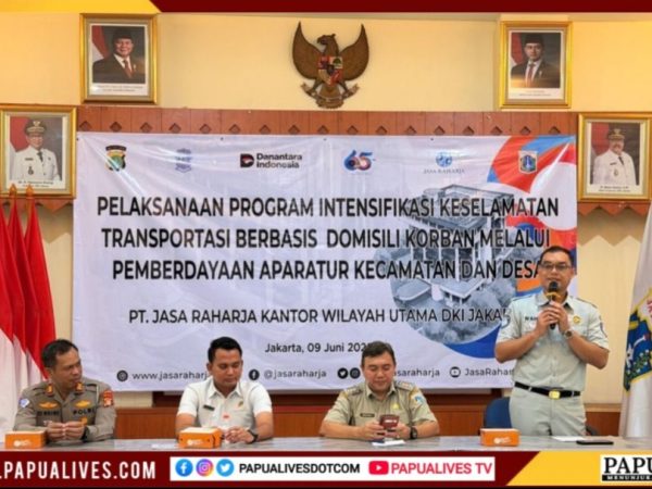 Tekan Angka Kecelakaan, Jasa Raharja DKI Bersama Satlantas Jakut dan RS Hermina Gelar Safety Campaign di Cilincing