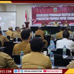 Gubernur Meki Nawipa: Disiplin ASN Tentukan Mutu Pelayanan Publik