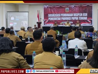 Gubernur Meki Nawipa: Disiplin ASN Tentukan Mutu Pelayanan Publik