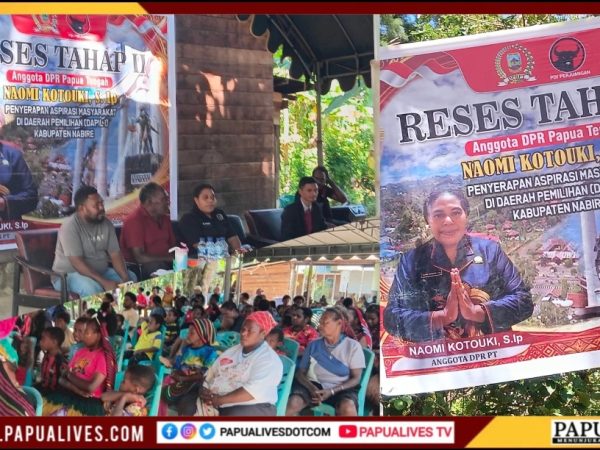 Reses di Nabire, Naomi Kotouki Dengarkan Langsung Keluhan Infrastruktur & Kesehatan Warga Sanoba Atas
