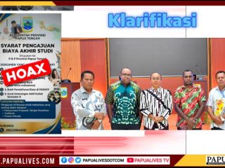 Dinas Pendidikan Papua Tengah Klarifikasi: Info Bantuan Studi Akhir Lewat Disdikbud Adalah Hoaks