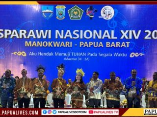 Banggakan Provinsi Papua Tengah, Kontingen Pesparawi Nasional XIV Raih 3 Emas dan 6 Perak