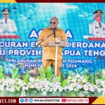 Gubernur Meki Nawipa: Laut Papua Tengah Mulai 'Bicara' ke Dunia Lewat Ekspor Ikan Perdana dari Mimika