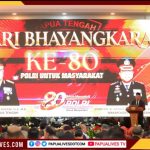 Gubernur Papua Tengah Sambut Hari Bhayangkara ke-80: Keamanan Kunci Pembangunan Daerah