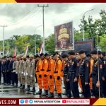 18 Personel Senkom Mimika Hadiri Upacara Peringatan HUT Bhayangkara ke-80