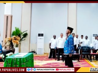 919 CPNS dan Eks-Honorer K2 Resmi Dilantik Jadi PNS Papua Tengah, Pj. Sekda: Tegakkan UU ASN Baru