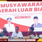 Mantan Bintang Basket Vivian Gobai Terpilih Aklamasi Pimpin Perbasi Papua Tengah Periode 2026–2030