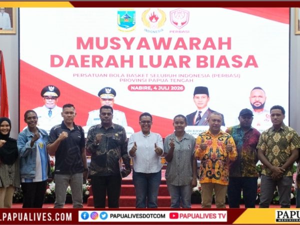 Musdalub Perbasi Papua Tengah Dibuka, DPP Arahkan Fokus Kembangkan Basket 3x3
