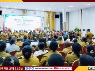 ASN dan Non ASN Pemprov Papua Tengah Gelar Ibadah Oikumene, Perkuat Iman serta Pelayanan Pemerintahan