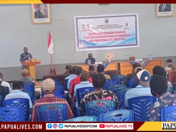 Pemprov Papua Tengah Pastikan Data Kependudukan Akurat, Jamin Pembangunan Kesejahteraan Tepat Sasaran