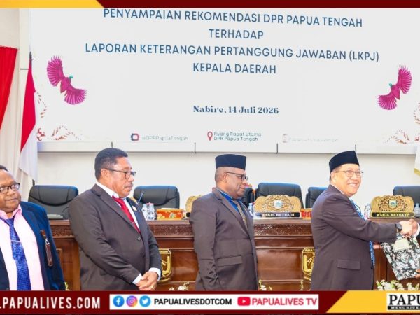 Pemprov Papua Tengah Tegaskan Komitmen Tindaklanjuti Rekomendasi DPRD Terkait LKPJ
