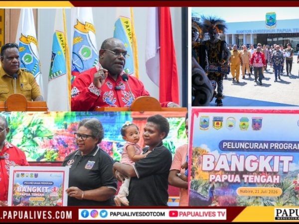Gubernur Papua Tengah Resmi Luncurkan Program BANGKIT, Fokus Kesehatan dan Gizi Anak Orang Asli Papua