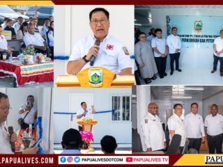 Gedung Dinas Perkebunan dan Peternakan Papua Tengah Diresmikan, Perkuat Sektor Penyangga Ekonomi
