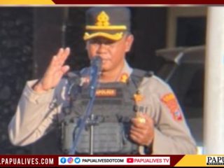 Antisipasi Aksi Aspirasi GPMI-I, Polres Nabire Gelar Apel Kesiapan, Siapkan 650 Personel