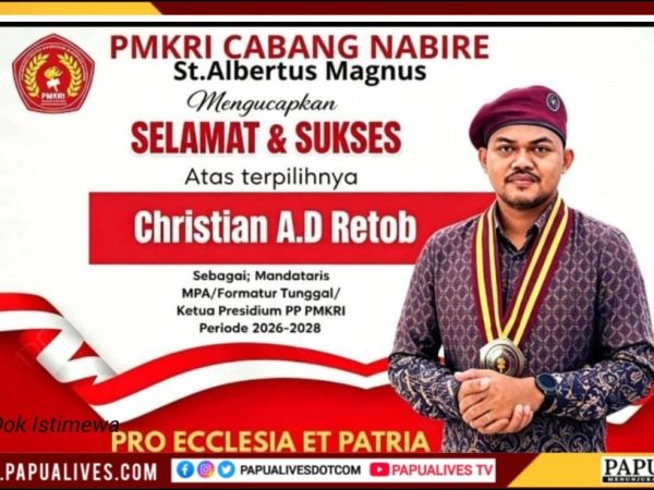 Mikael Edowai: Delvis Rettob Sosok Bermental Baja yang Bawa Harapan Baru bagi PMKRI Nasional