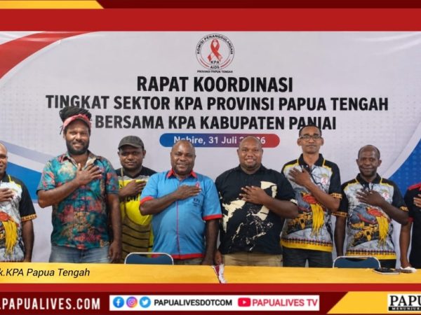 Tingginya 24.777 Kasus HIV-AIDS, KPA Papua Tengah Dorong Pemerintah Perhatian Khusus KPA Kabupaten