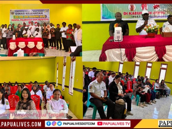 Wujudkan Visi Misi Gubernur, Dinkes Papua Tengah Gelar OJT Pengendalian Penyakit Menular di Deiyai
