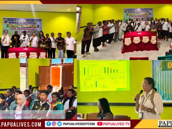 Dorong Eliminasi Malaria & Pengendalian HIV-TB, Dinkes Papua Tengah Gelar Pelatihan Tenaga Kesehatan Deiyai