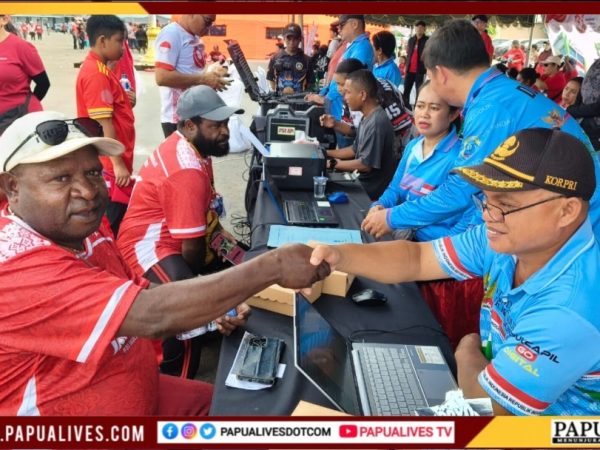 Sambut HUT ke-81 RI, Pemprov Papua Tengah Gelar Layanan Adminduk Gratis di Nabire