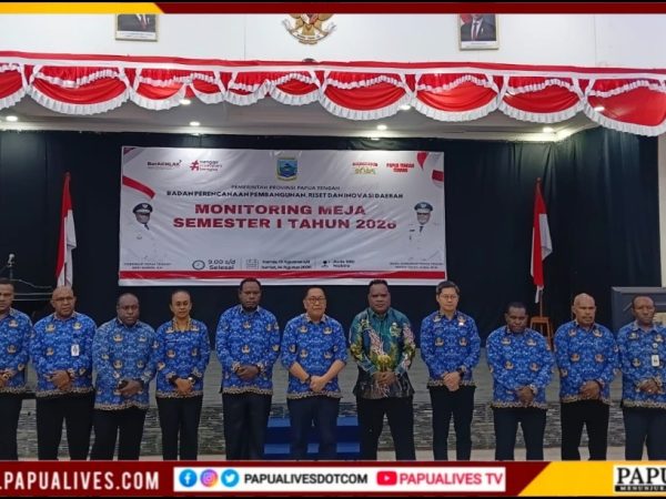 Realisasi APBD Papua Tengah Semester I Capai 33,7%, Sekda Silwanus Sumule Perintahkan OPD Percepat Eksekusi Program Prioritas