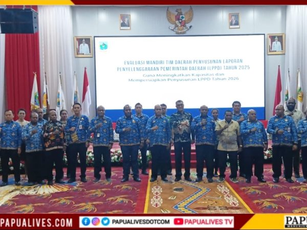 Evaluasi LPPD 2025: Gubernur Meki Nawipa Tekankan Akurasi Data dan Dampak Nyata bagi Masyarakat