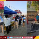 Antisipasi Lonjakan ISPA, Dinkes Papua Tengah Bagikan 1.000 Masker Gratis per Hari di Nabire