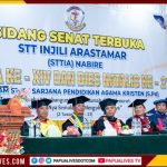 Wisuda XIV STTIA Nabire, Gubernur Meki Nawipa: Jadilah Terang dengan Integritas dan Hati Pelayan