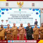 Bangun Fondasi Birokrasi, Pemprov Papua Tengah Sosialisasi Tata Naskah Dinas dan Kearsipan bagi 182 Aparatur