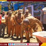 Gubernur Meki Nawipa Resmikan Asrama STA Bomomani, Teken Batu Pertama Asrama Mapia