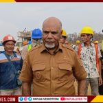 Kejar Target Kantor Gubernur, DPR, dan MRP, Wagub Deinas Geley Sidak Progres Puspem Karadiri II