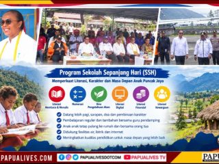 Resmi Diluncurkan di Puncak Jaya, Program Sekolah Sepanjang Hari Targetkan Enam Literasi Dasar Siswa