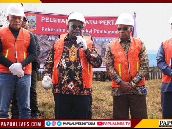 Tekan Angka Putus Sekolah, Gubernur Papua Tengah Bangun Sekolah Asrama di Kabupaten Puncak
