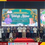 Pengurus DKM di Bawah Naungan LDII Hadiri Tabligh Akbar Habib Husein Ja’far di Mimika