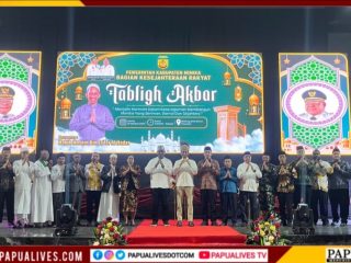 Pengurus DKM di Bawah Naungan LDII Hadiri Tabligh Akbar Habib Husein Ja’far di Mimika