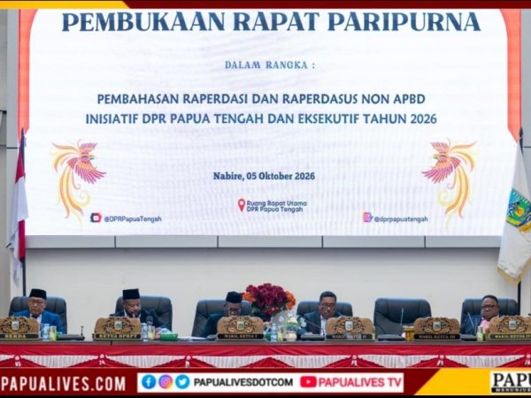 DPR Papua Tengah Bahas Tiga Raperda Prioritas: Tata Kelola Aset, Keuangan, hingga Kesehatan